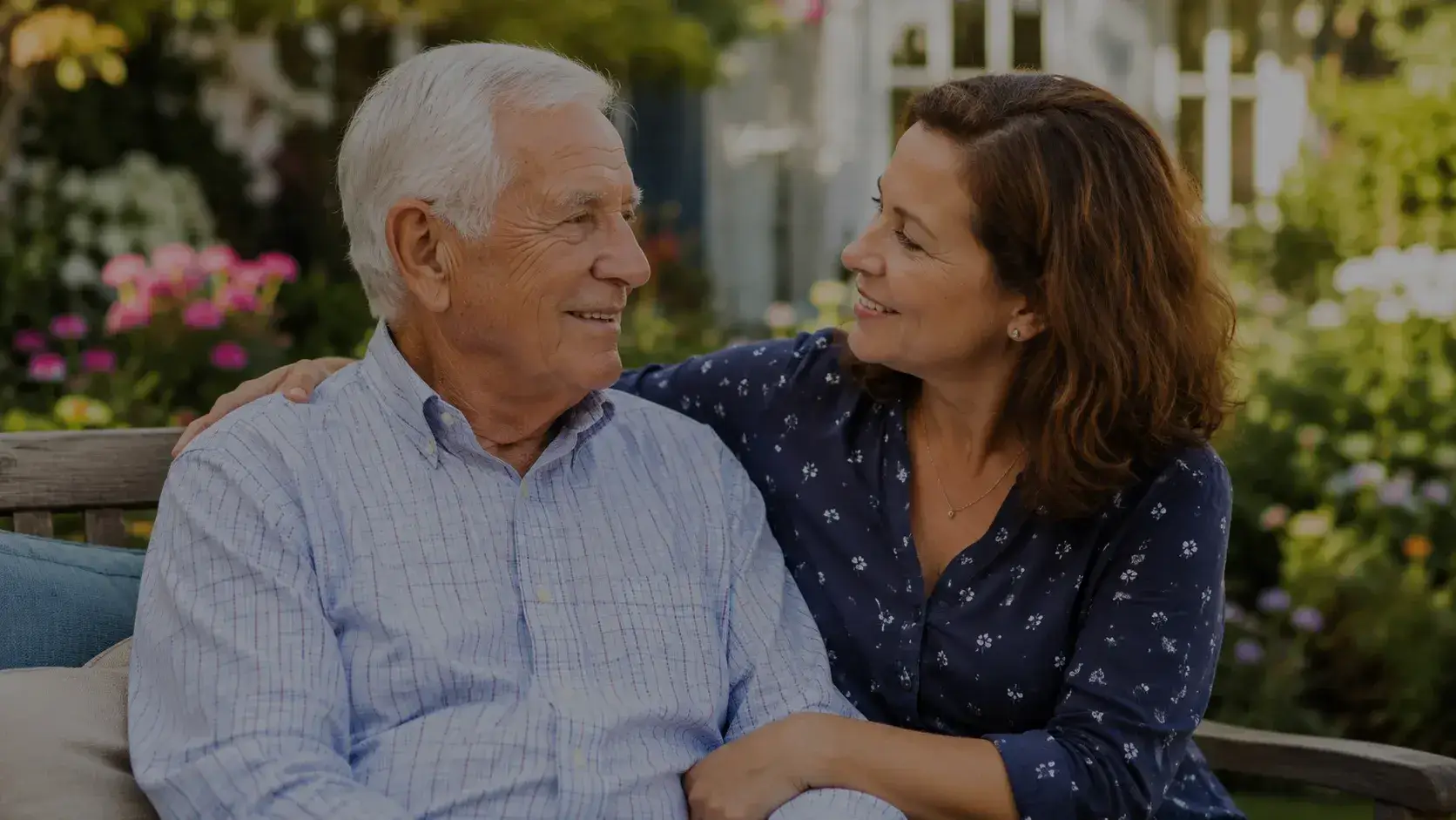 Family discussing senior living options with an advisor